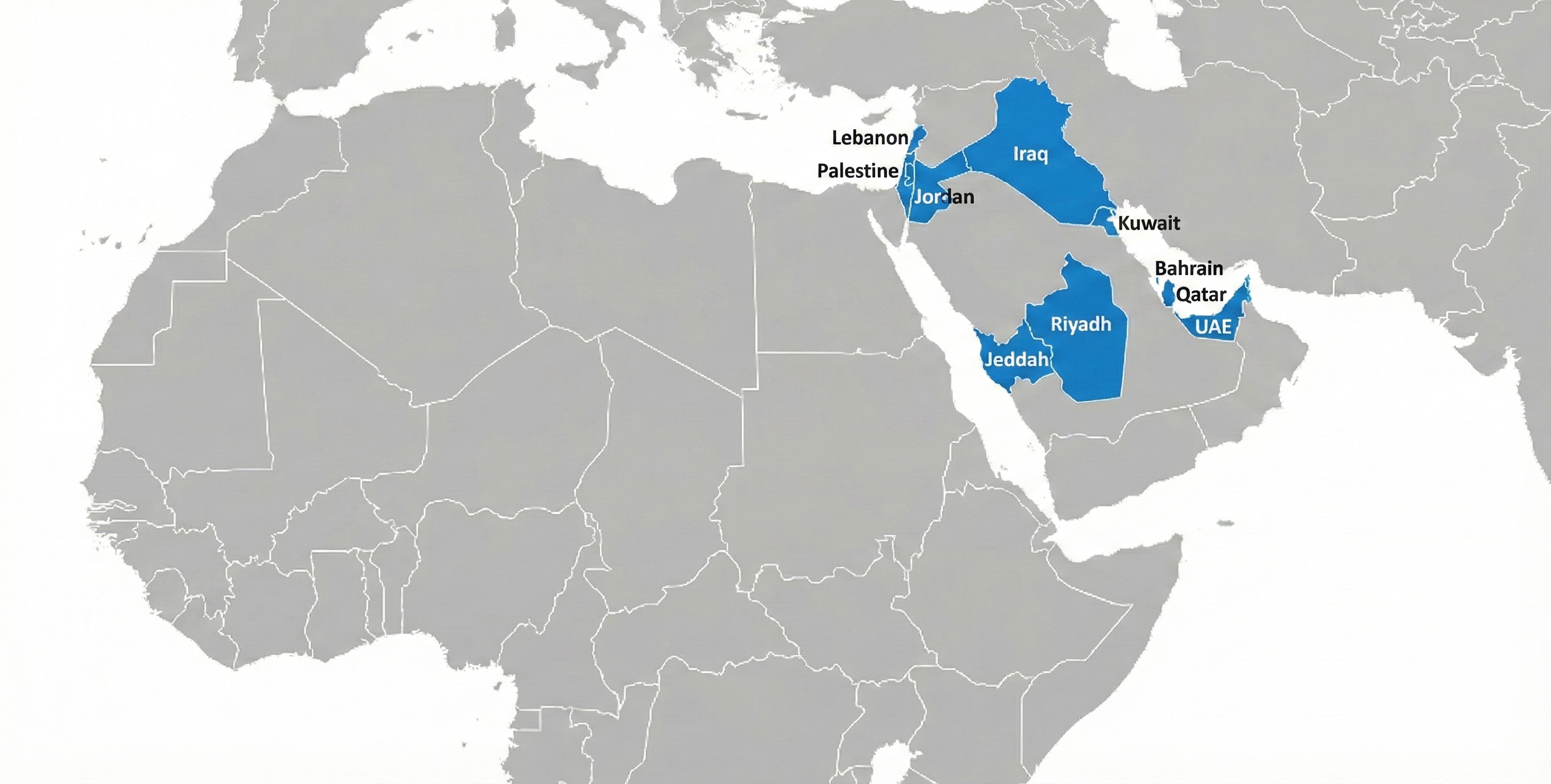 Route Global MENA Coverage Map