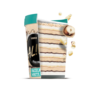 AL!VE White Chocolate & Hazelnut Protein Tub 480ml