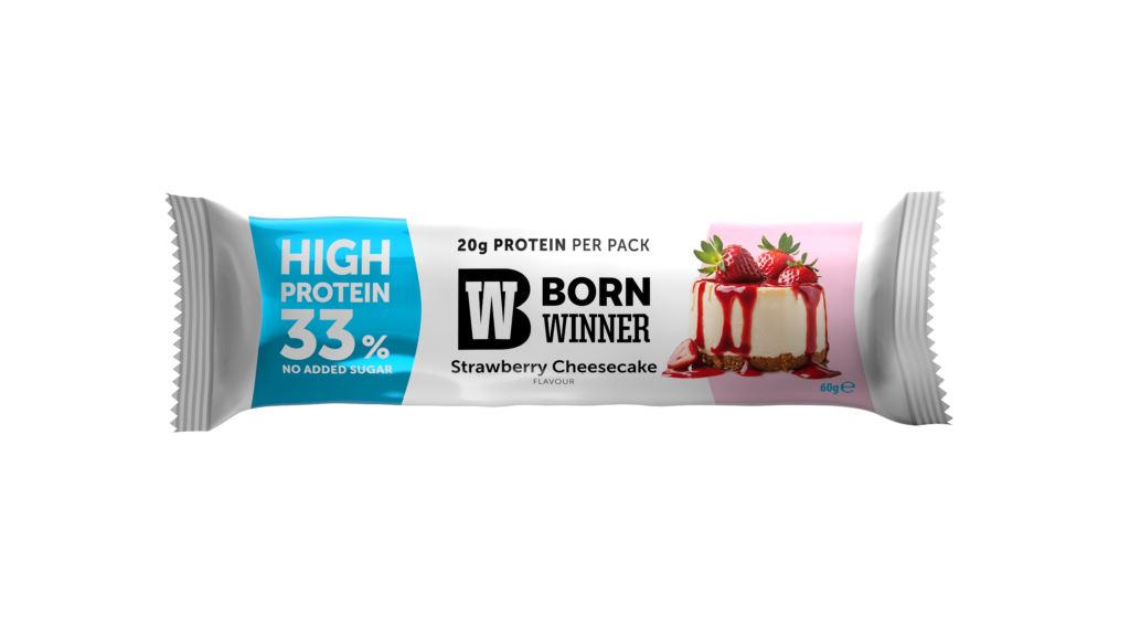 BW Active Protein Bar Strawberry Cheesecake Flavour with Sweetener 2x30g