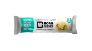 BW KETO Protein Bar Italian Cream Zabaglione Flavour with Sweetener 2x30g