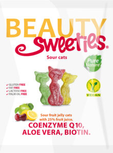 BeautySweeties Sour Cats 125g