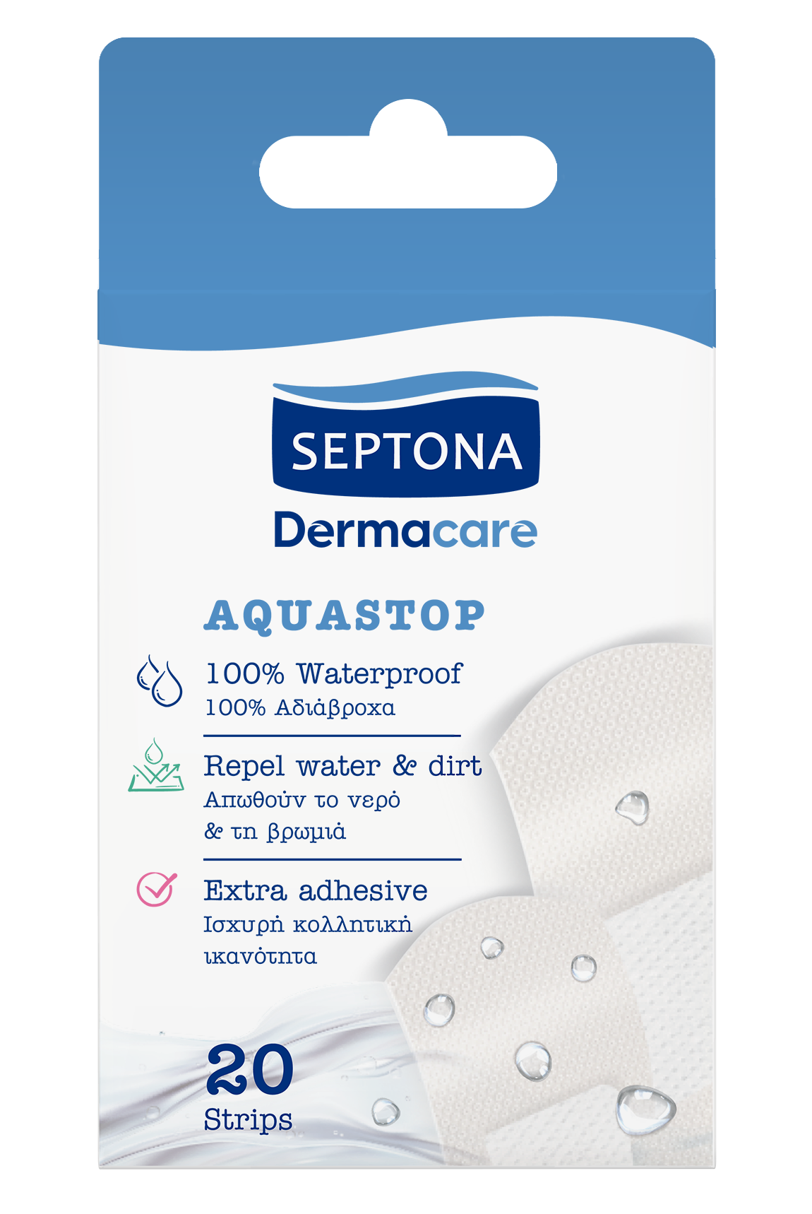 SEPTONA Strips Extra Waterproof Assorted 20pcs