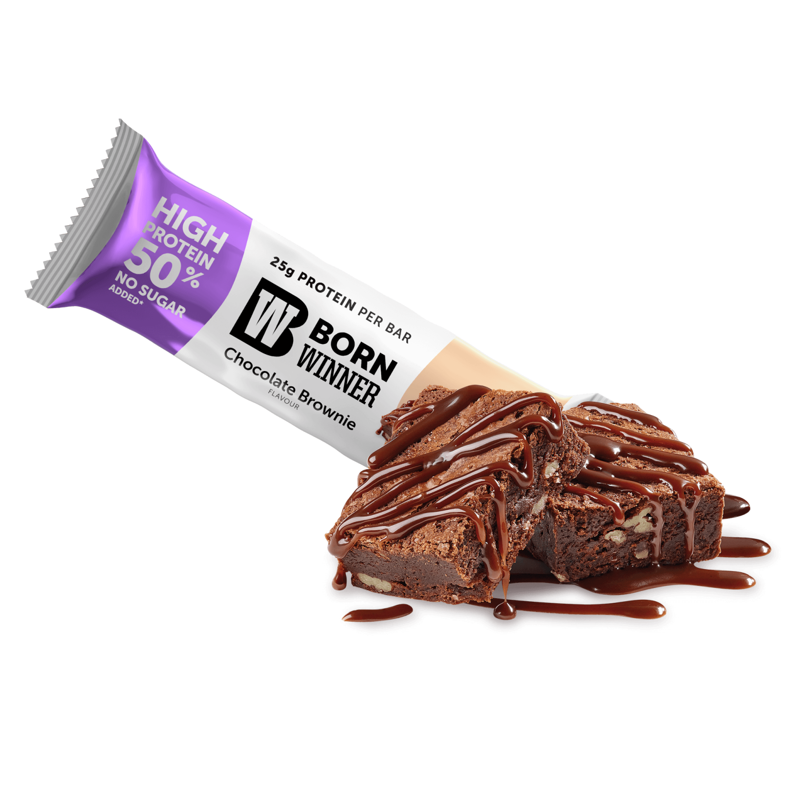 BW Slim Protein Bar Chocolate Brownie Flavour with Sweetener 50g