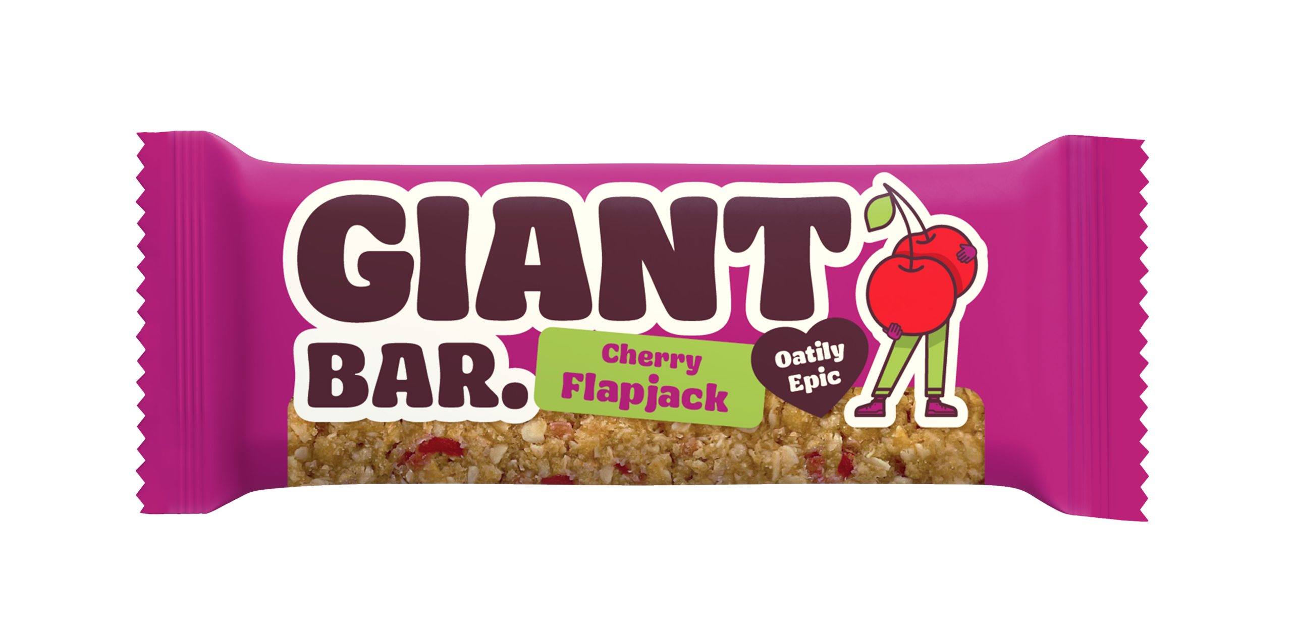 Cherry Vegan Flapjack 90g