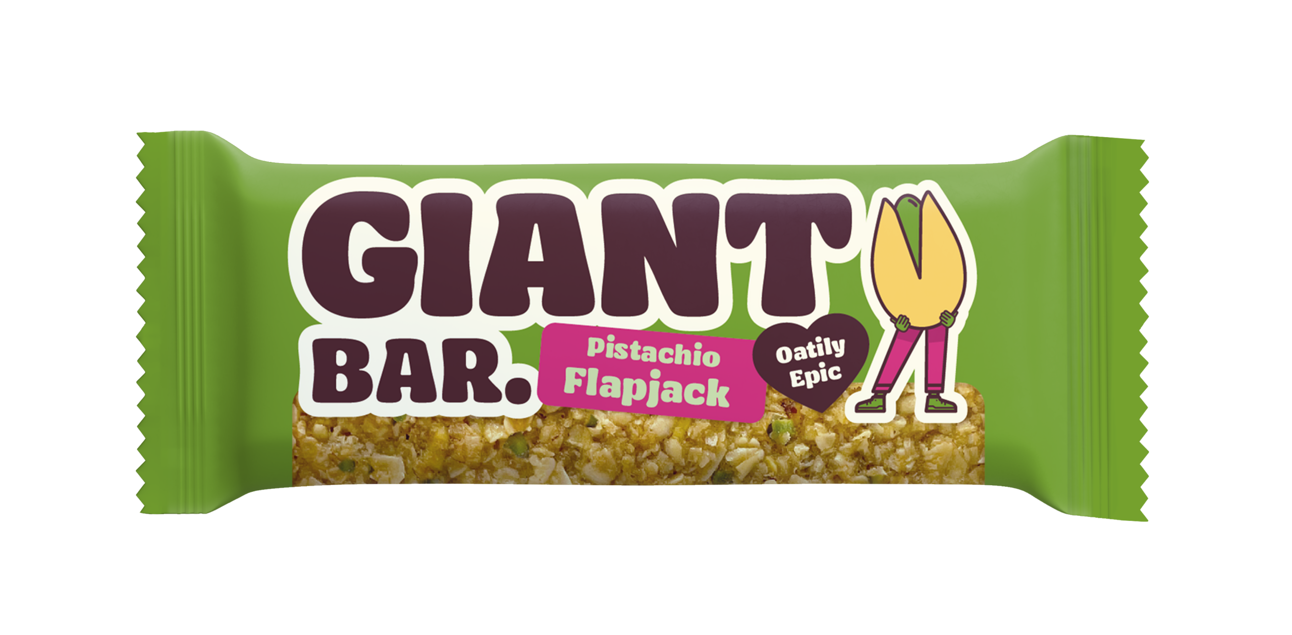 Pistachio Vegan Flapjack 90g