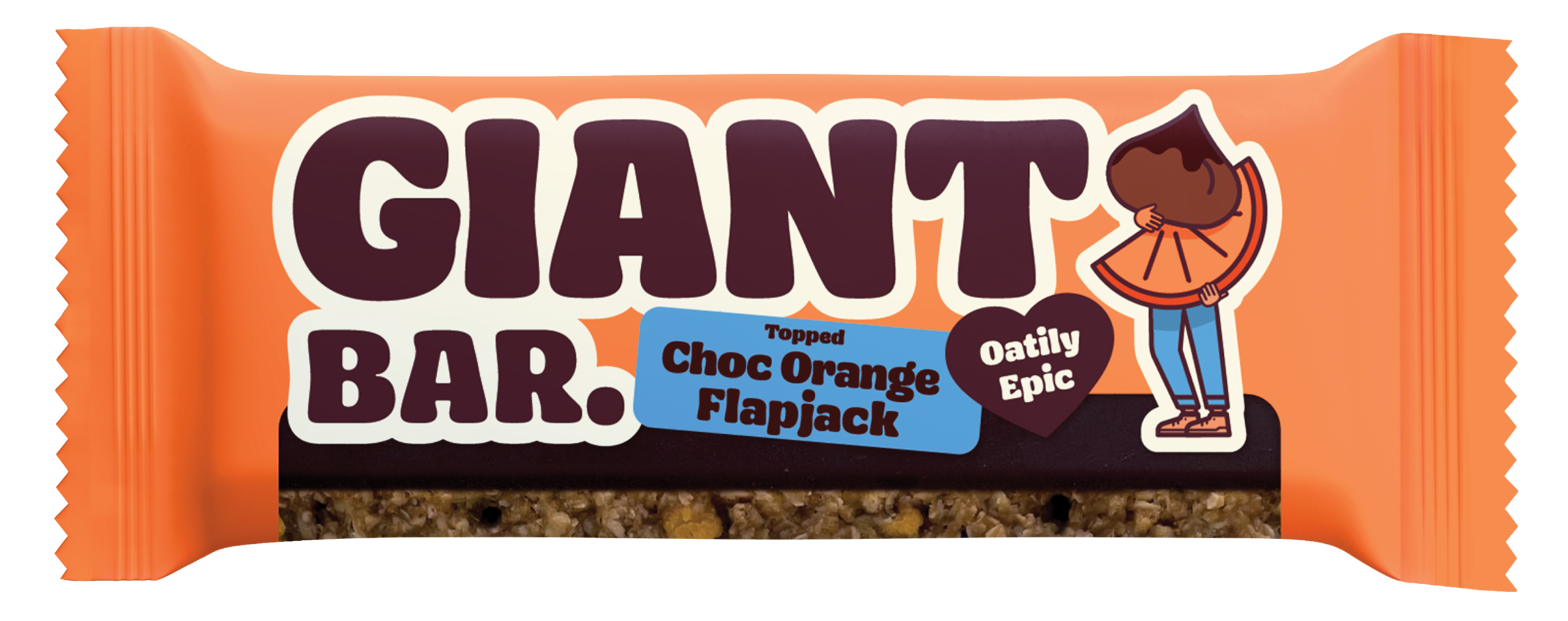 Chocolate Orange Flapjack 100g