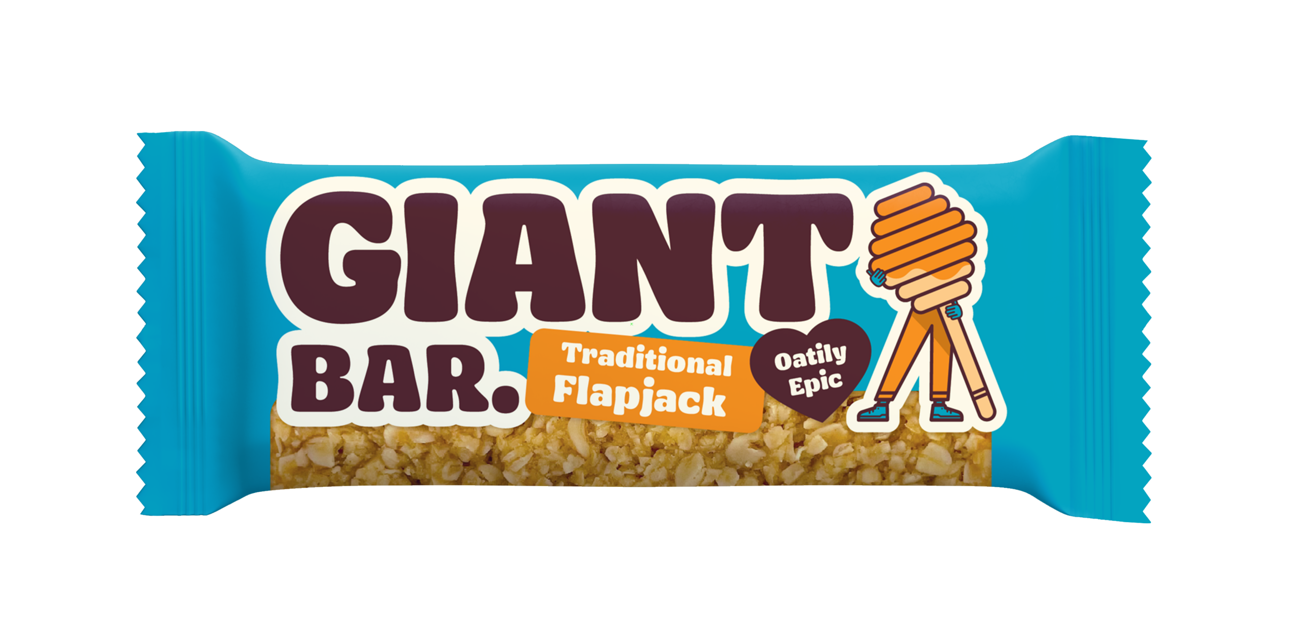 Traditional Golden Syrup Vegan Flapjack 90g