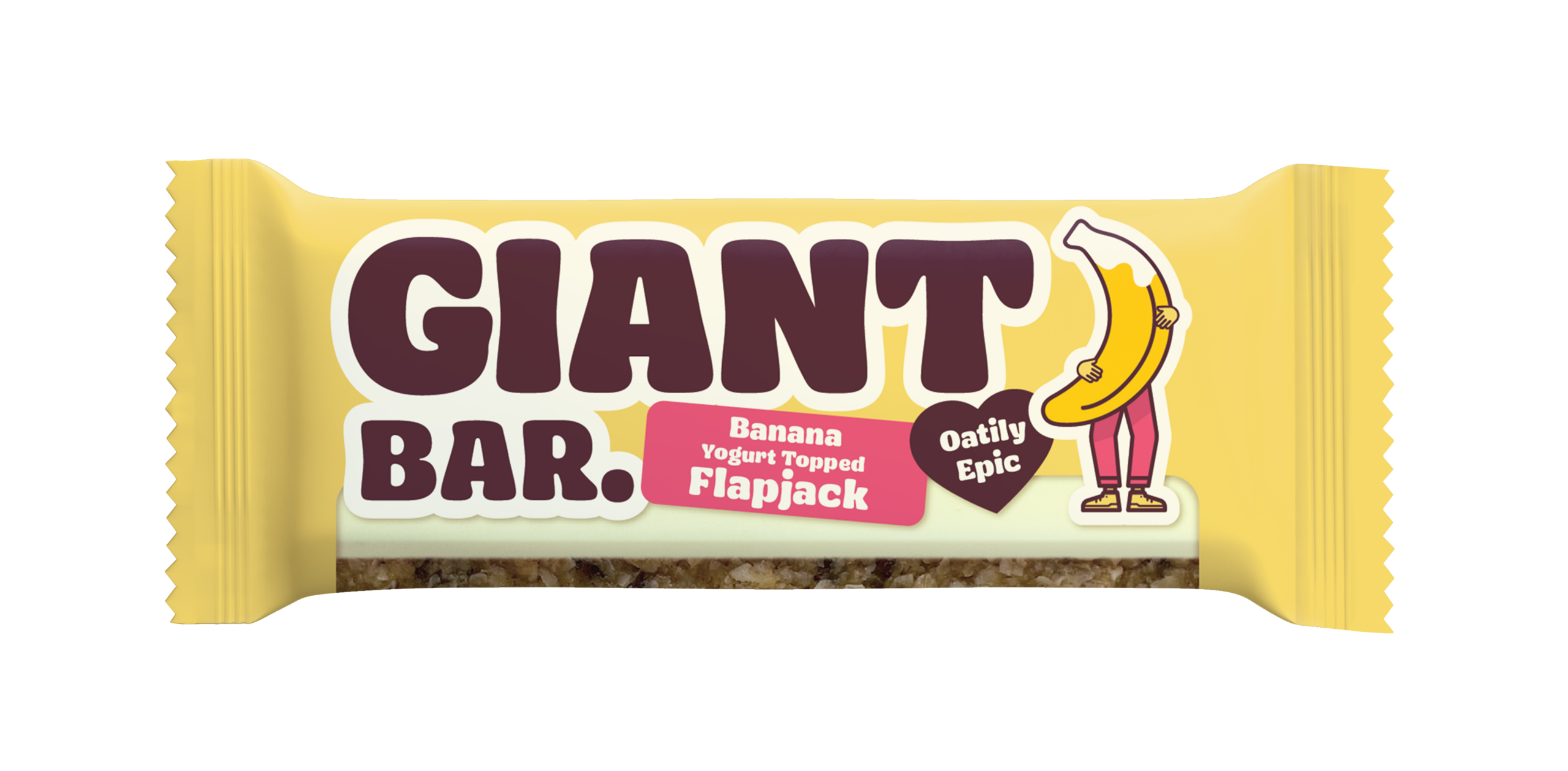 Banana Yoghurt Flapjack 100g