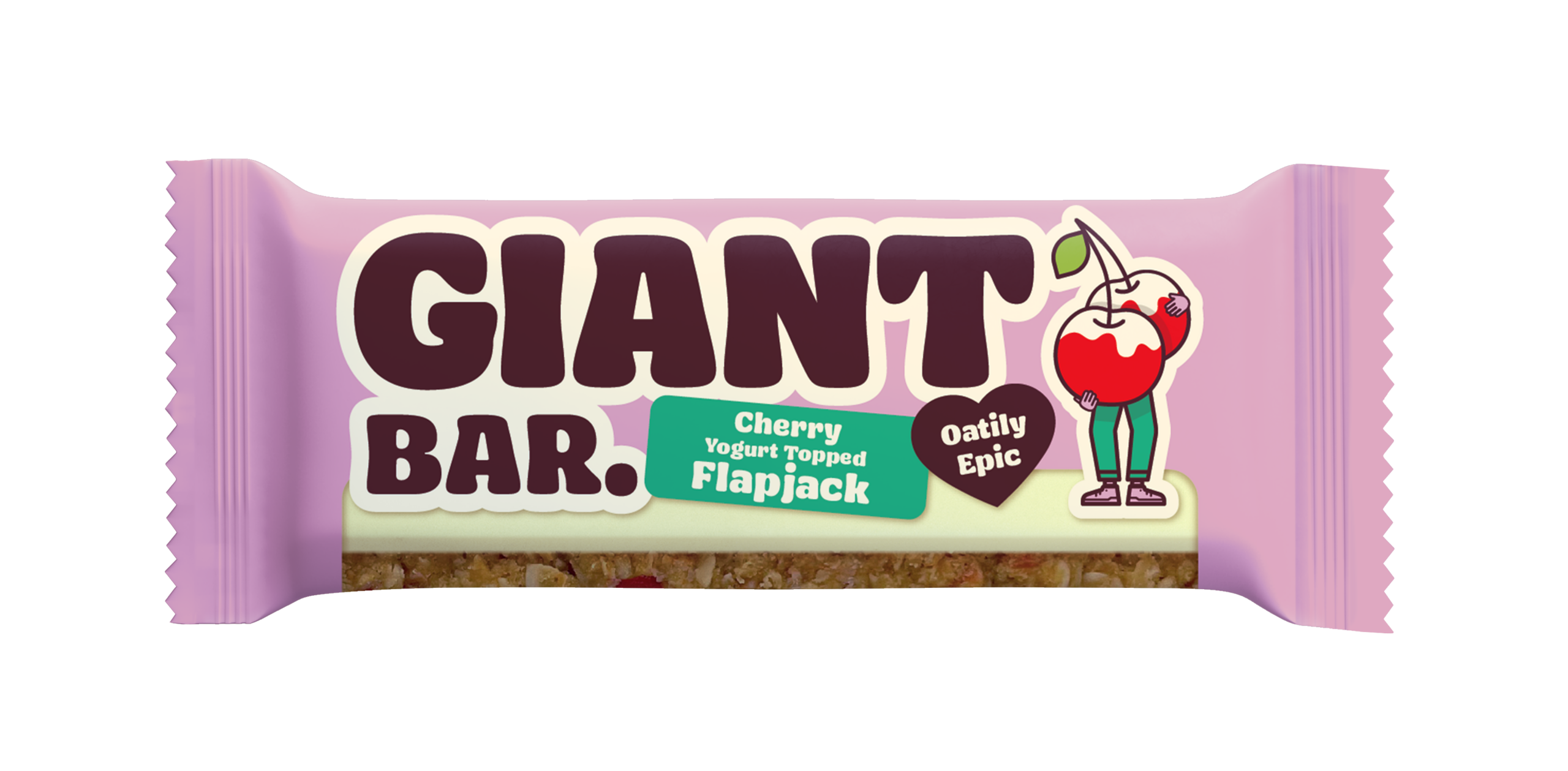Cherry & Yoghurt Flapjack 100g