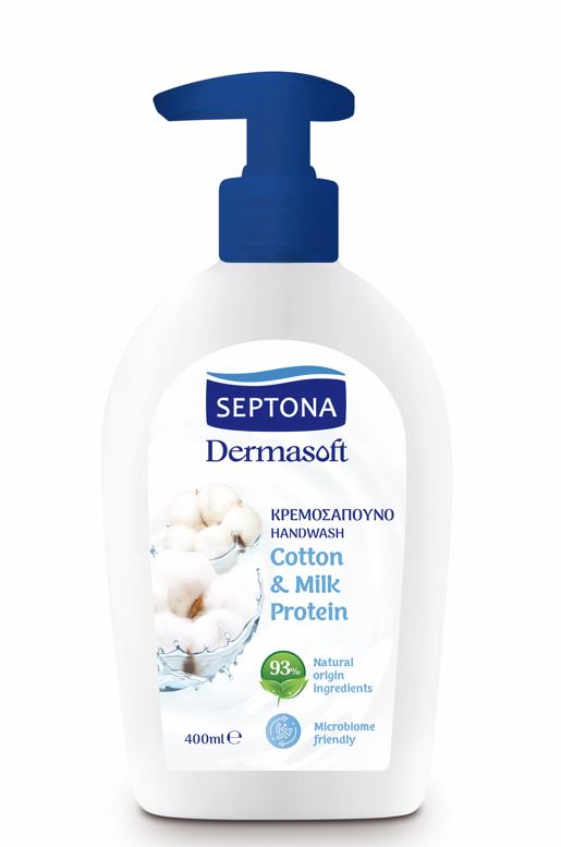 SEPTONA Dermasoft Handwash Cotton & Milk Protein 400ml