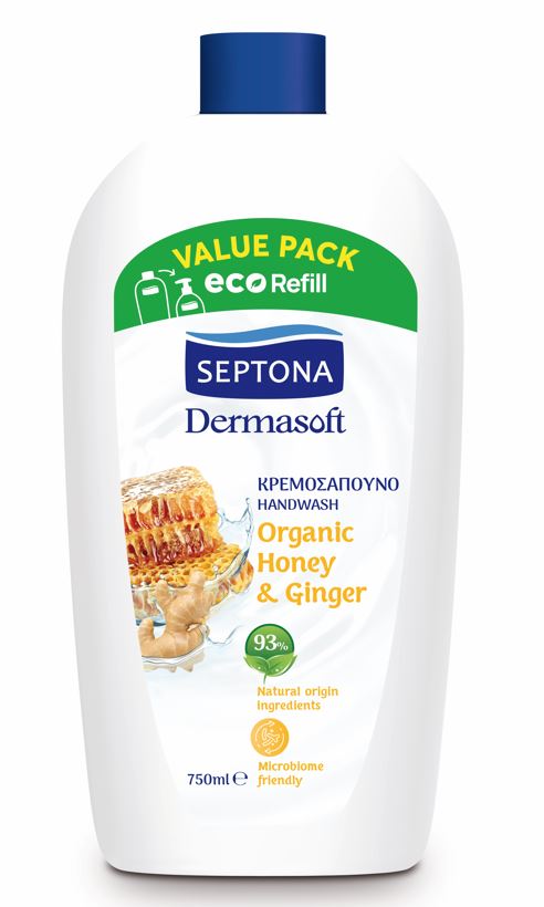 SEPTONA Dermasoft Handwash Honey & Ginger 750ml