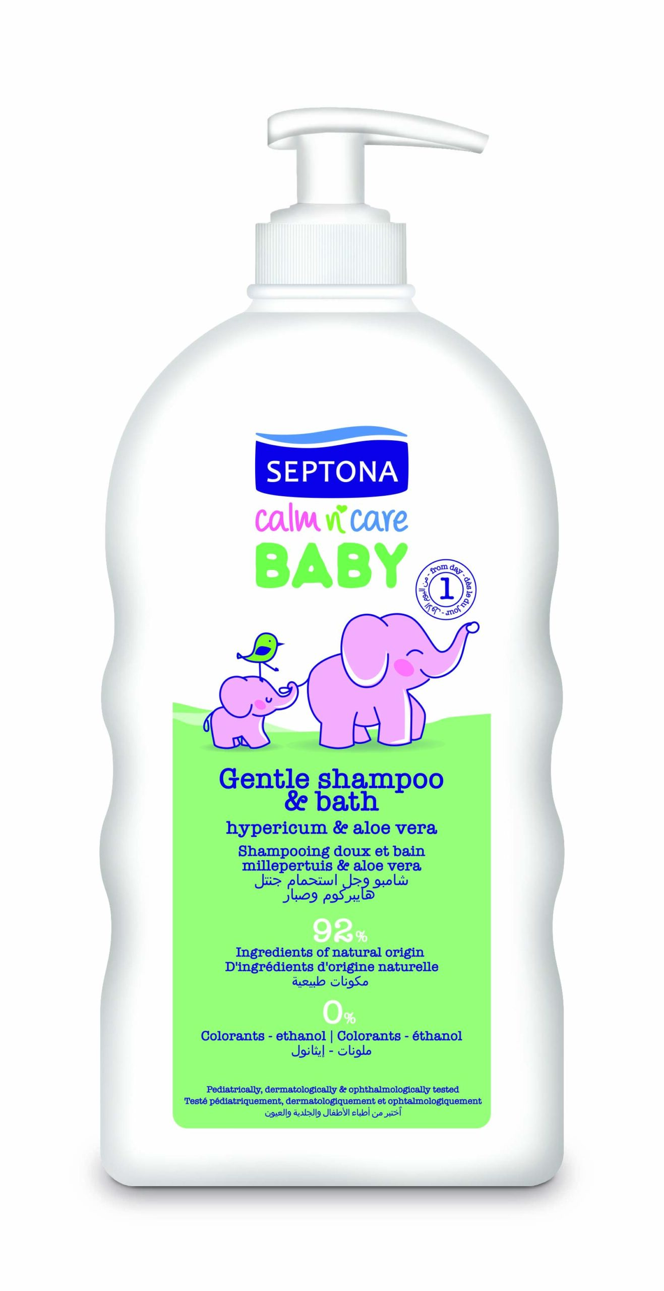 SEPTONA Baby Shampoo & Bath Hypericum & Aloe 500ml