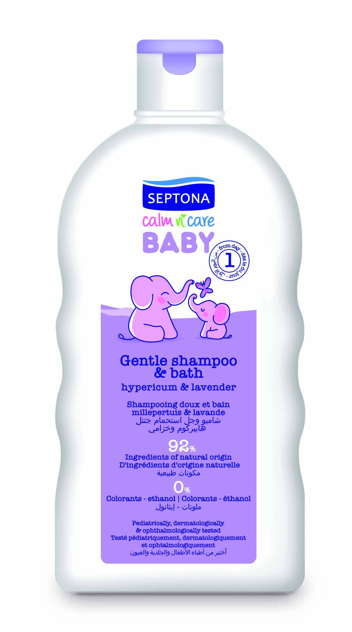 SEPTONA Baby Shampoo & Bath Hypericum & Lavender 200ml