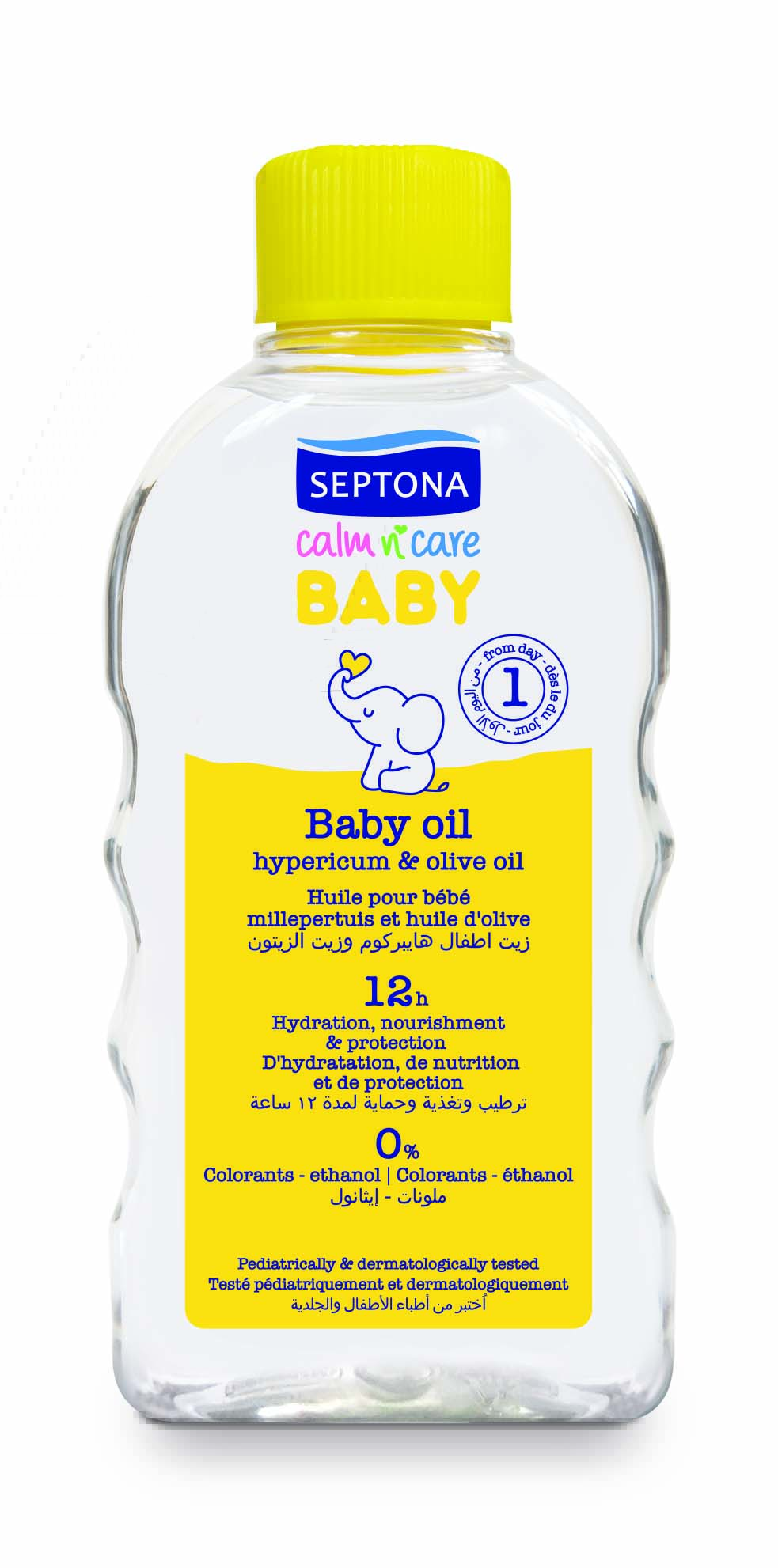 SEPTONA Baby Oil Hypericum & Olive Oil 200ml