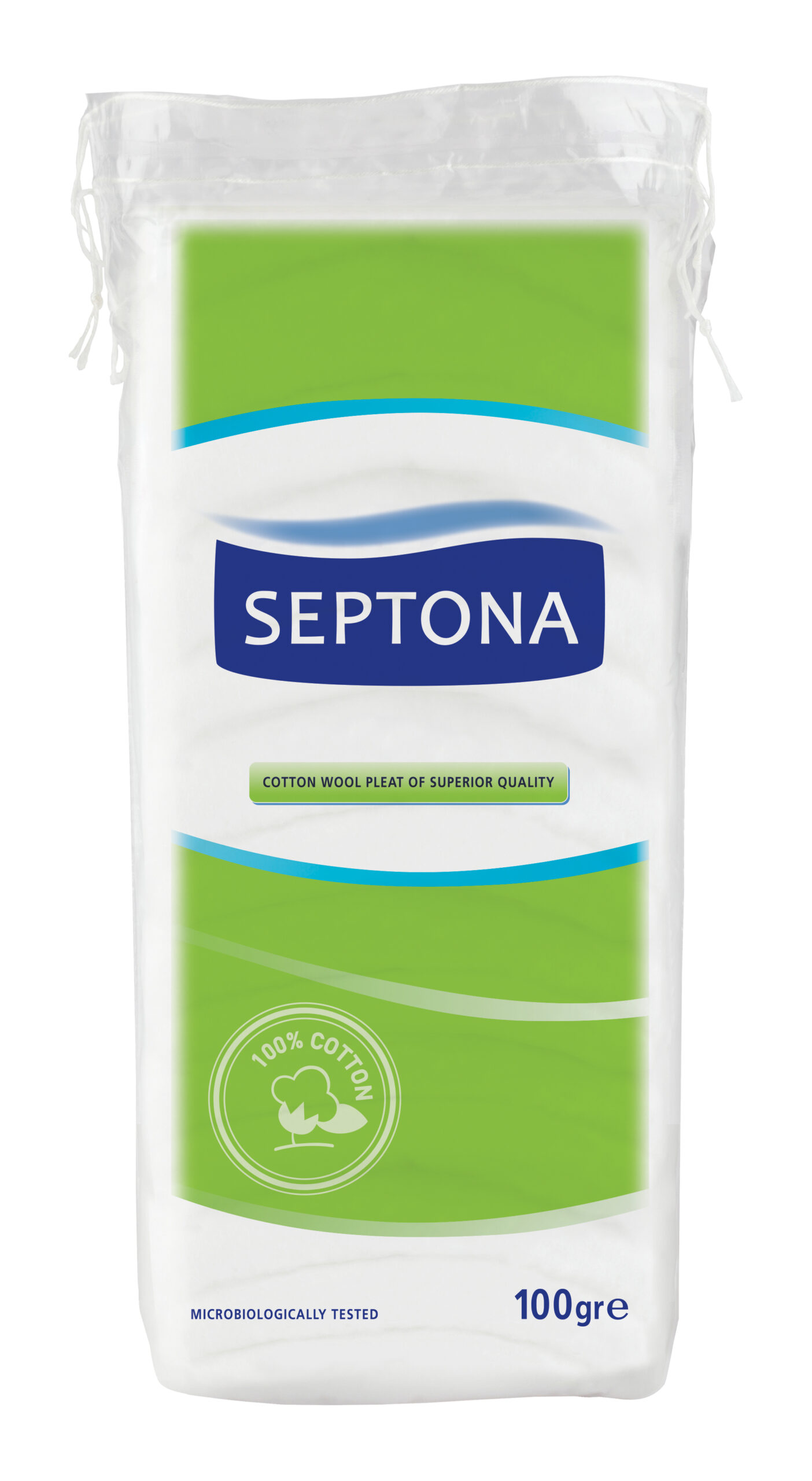 SEPTONA Cotton Wool Pre-Cut 100gr