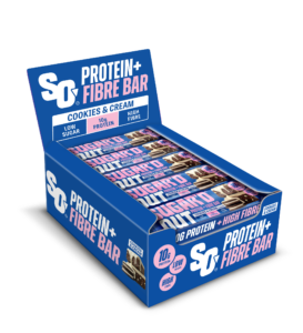 Sugar’d Out Cookies & Cream Protein + Fibre Oat Bar 62g