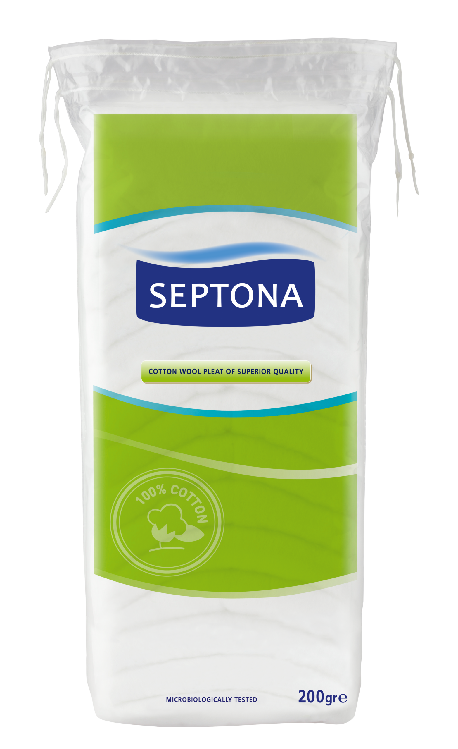 SEPTONA Cotton Wool Pre-Cut 200gr