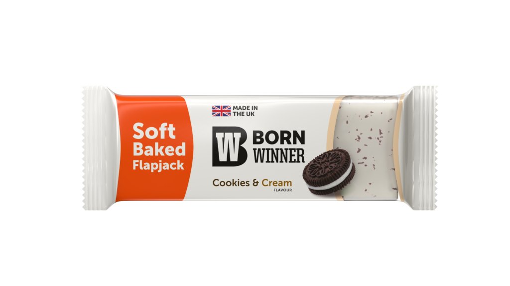 BW Flap Jack Cookies n Cream Oat Bar 100g