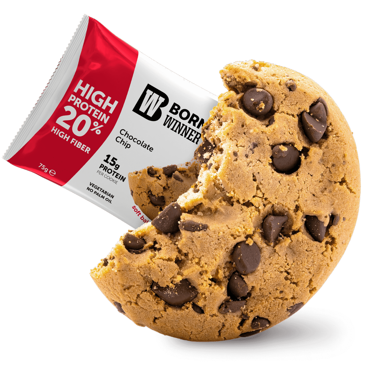 BW Protein Cookie BOOST Choco Chip Flavour 75g