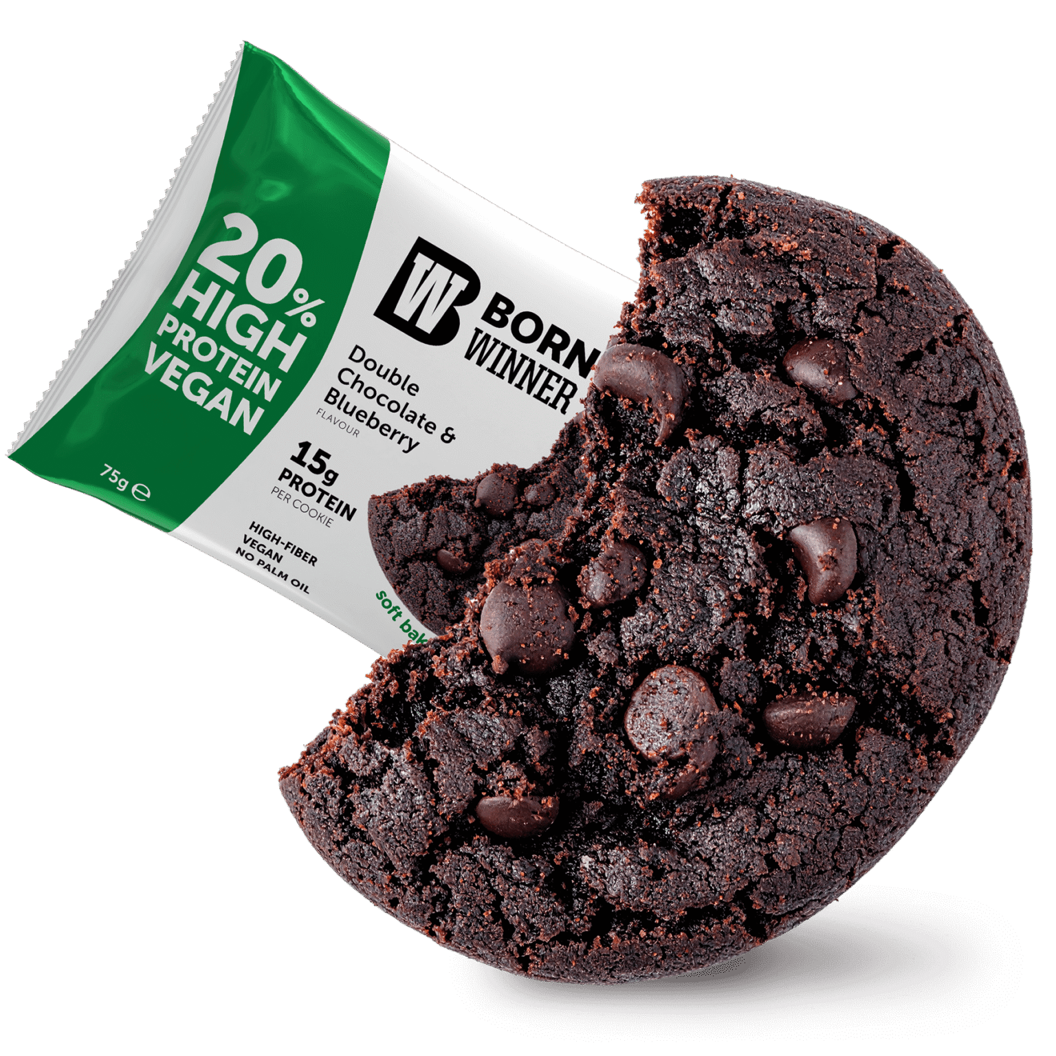 BW Protein Cookie BOOST VEGAN Choco Blueberry Flavour 75g