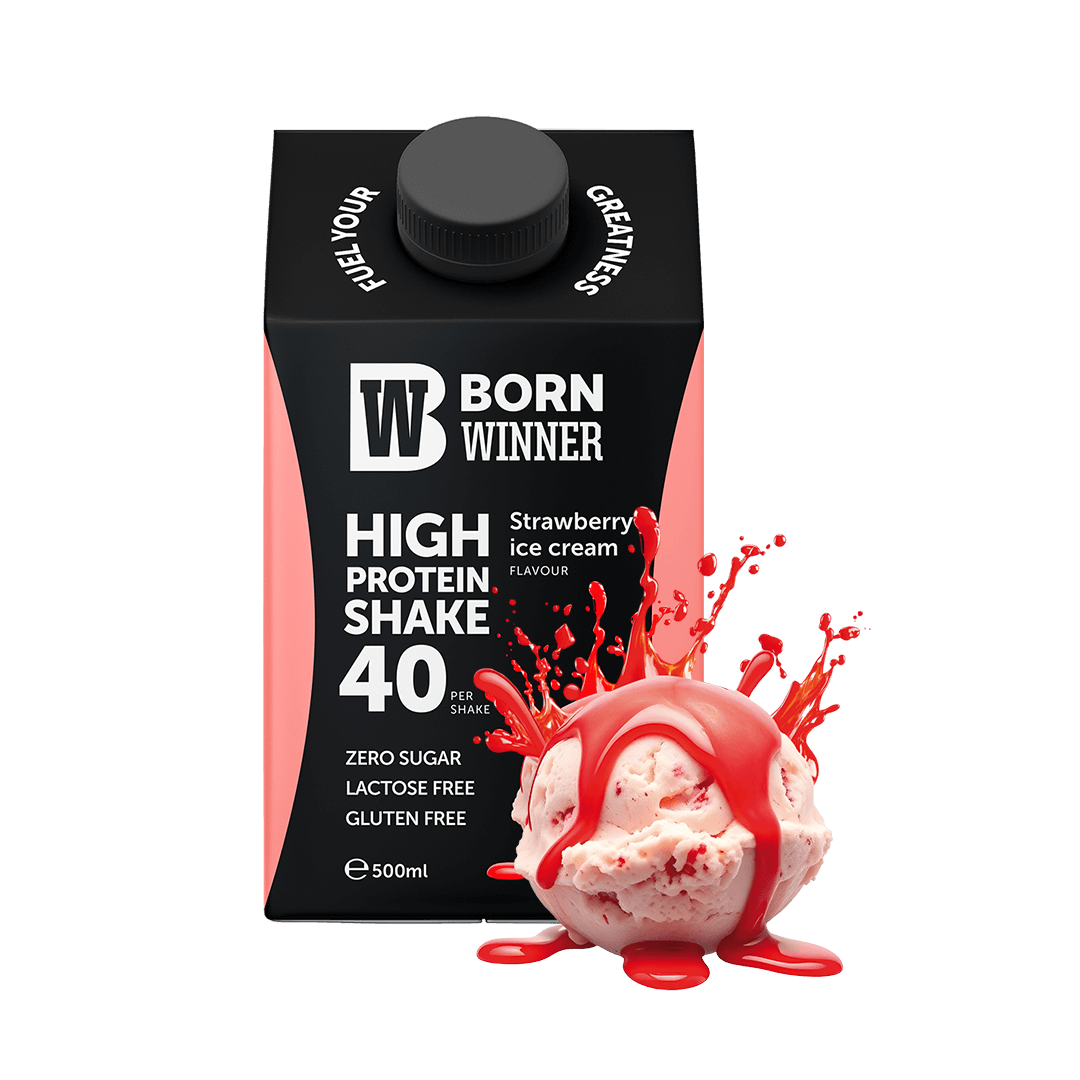 BW RTD Protein Shake Strawberry Ice Cream Flavour 500ml