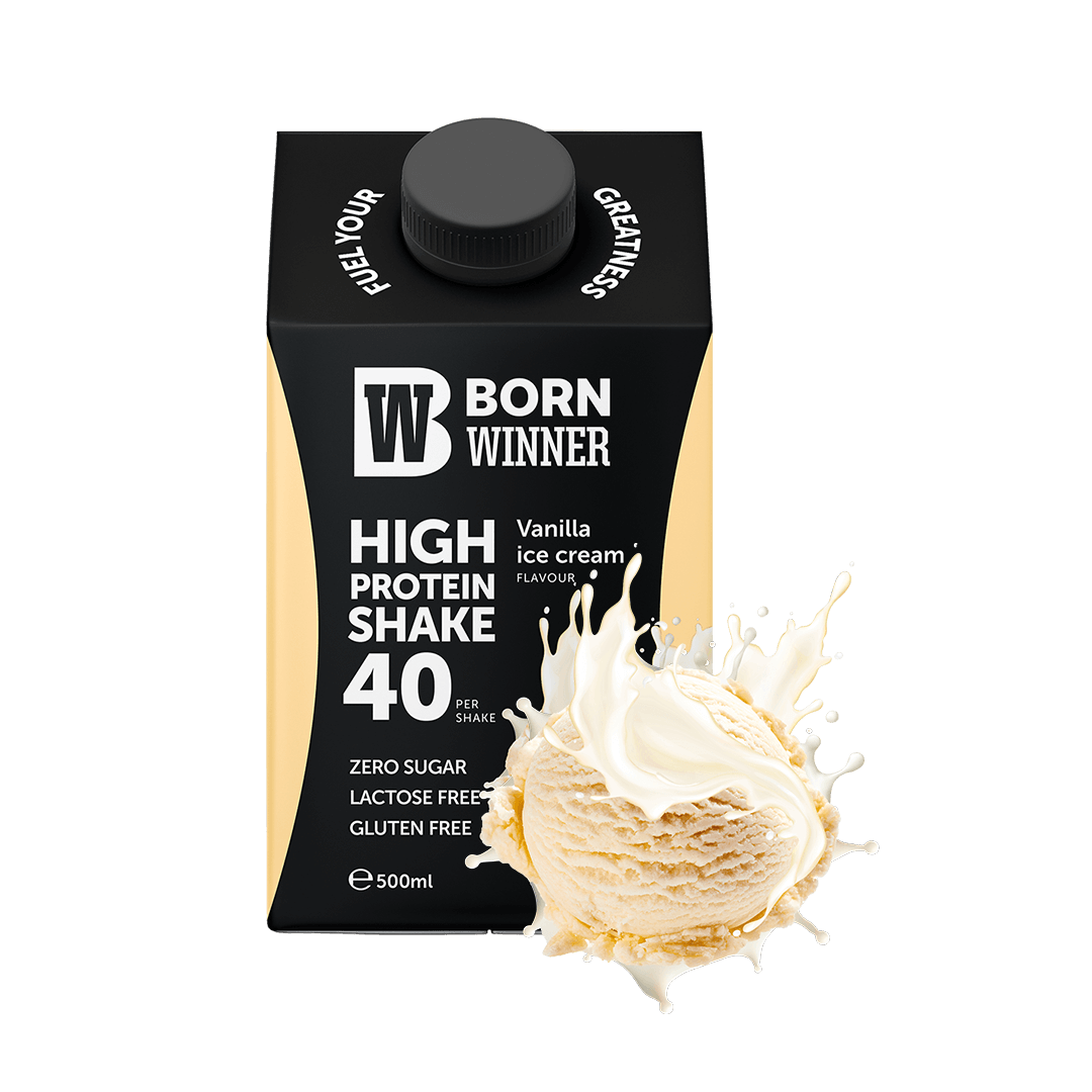 BW RTD Protein Shake Vanilla Ice Cream Flavour 500ml
