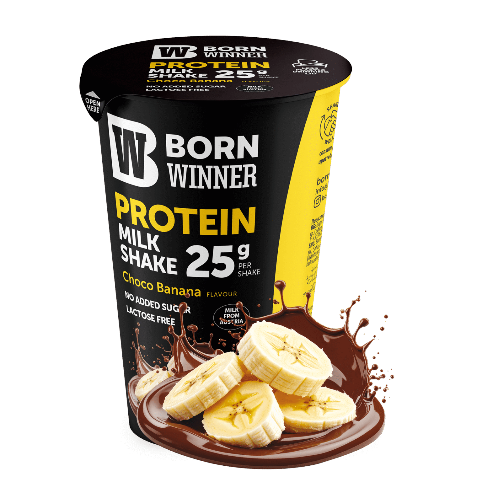 BW RTD Protein Shake Choco Banana Flavour 250ml