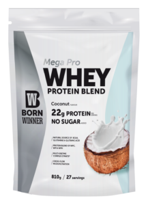BW Whey Protein Doypack 810g Coconut Flavour with Sweetener